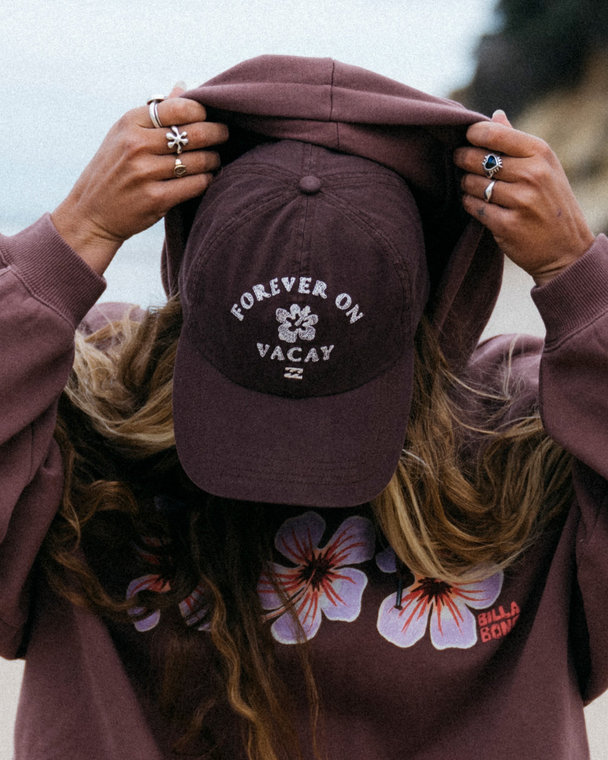 Womens Forever On Vacay Cap