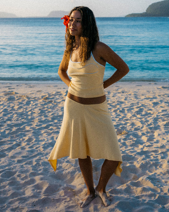 Womens Sunbeam Jersey Midi Skirt