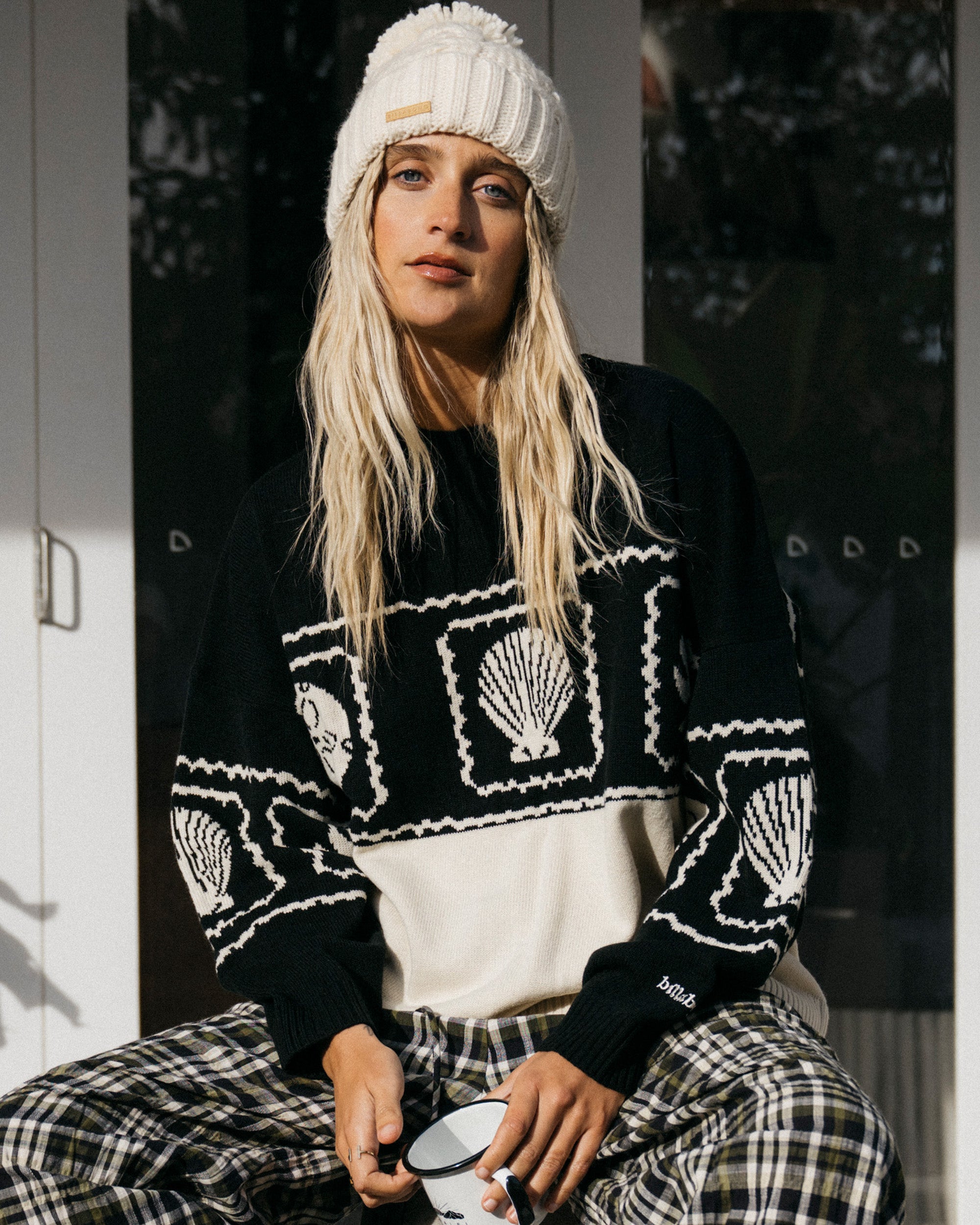 Womens Sea Side Dreamer Sweater