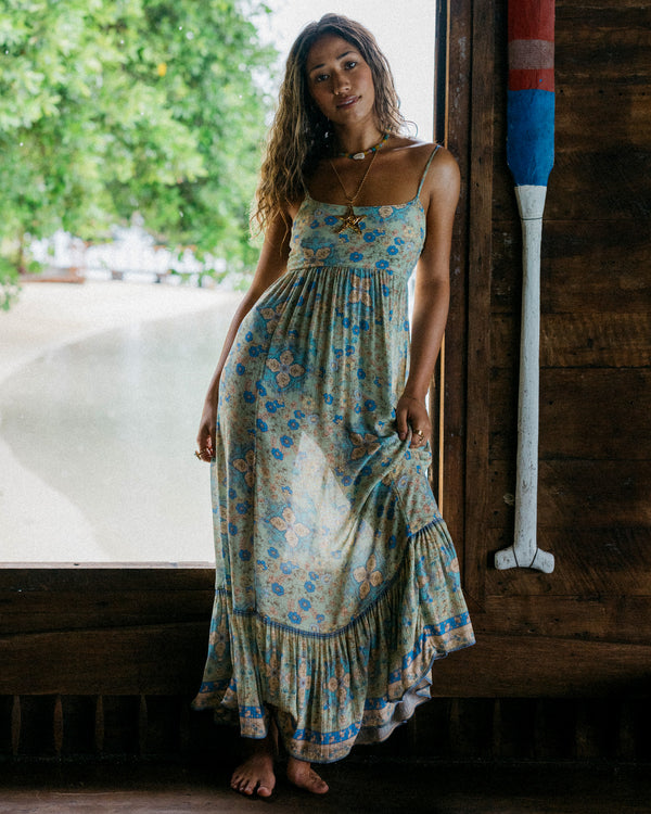 Womens Sunset Nomad Midi Dress