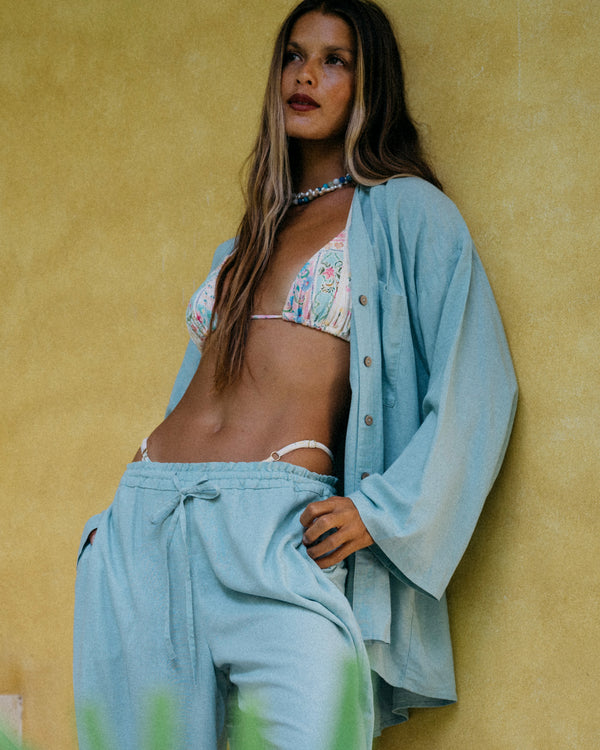 Womens Sun Days Cover-Up Shirt