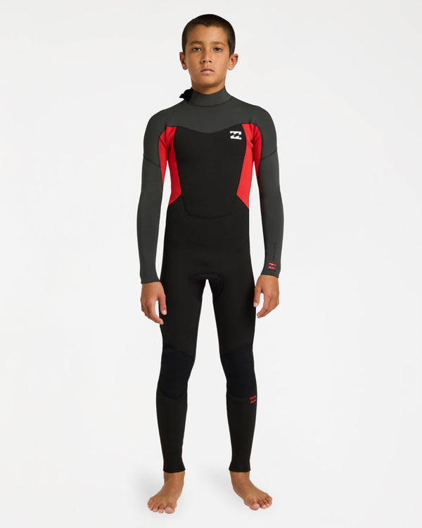 Boys 6-16 3/2 mm Absolute Core Back Zip Steamer Wetsuit