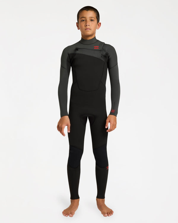 Boys 8-16 3/2 mm Absolute Core Chest Zip Steamer Wetsuit