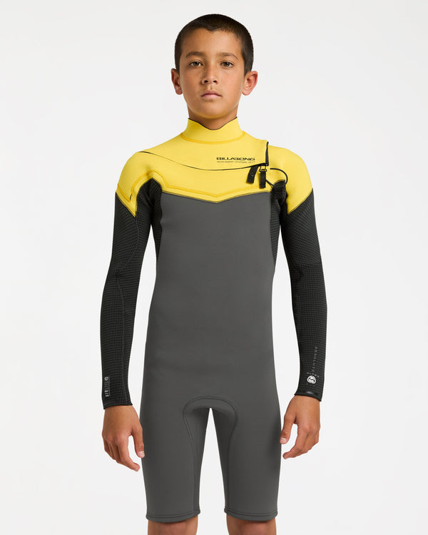 Boys 8-16 2/2 mm Absolute Ultra Long Sleeve Chest Zip Springsuit