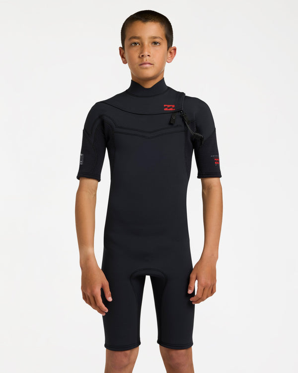 Boys 8-16 2/2 mm Absolute Ultra Chest Zip Springsuit