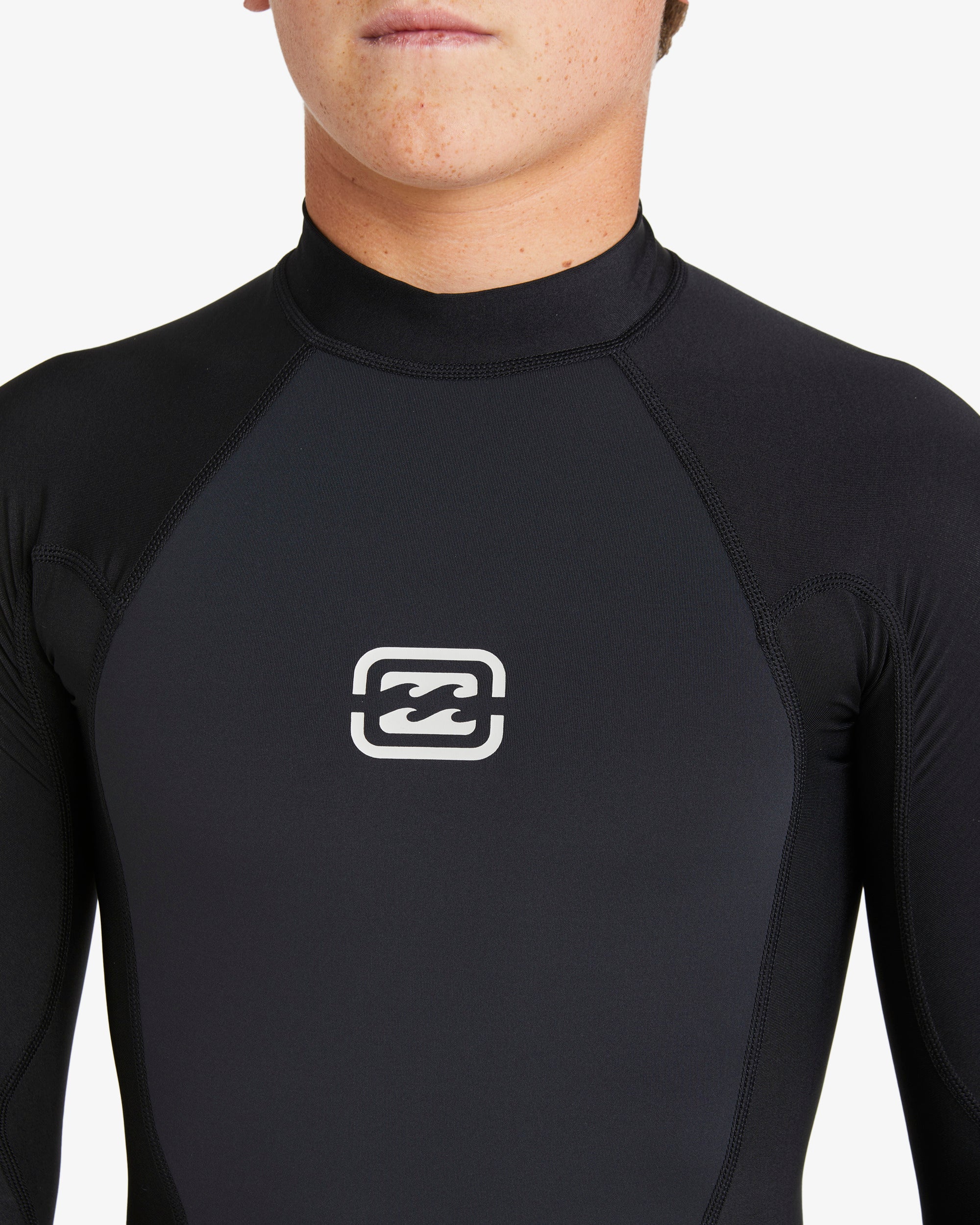 Boys 6-16 1mm Absolute Natural Poly Long Sleeve Wetsuit Top