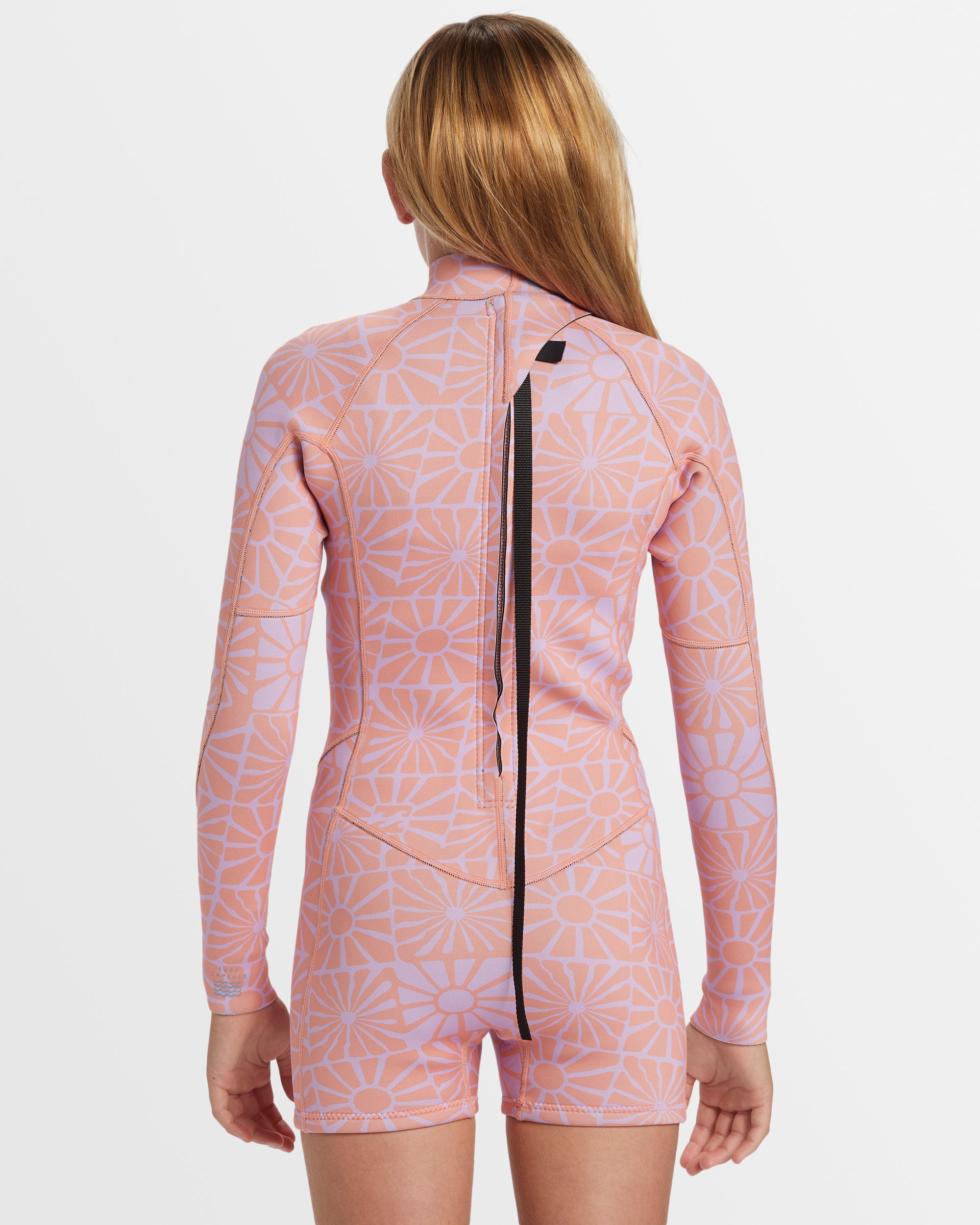 Girls 6-16 Spring Fever Natural Long Sleeve Springsuit