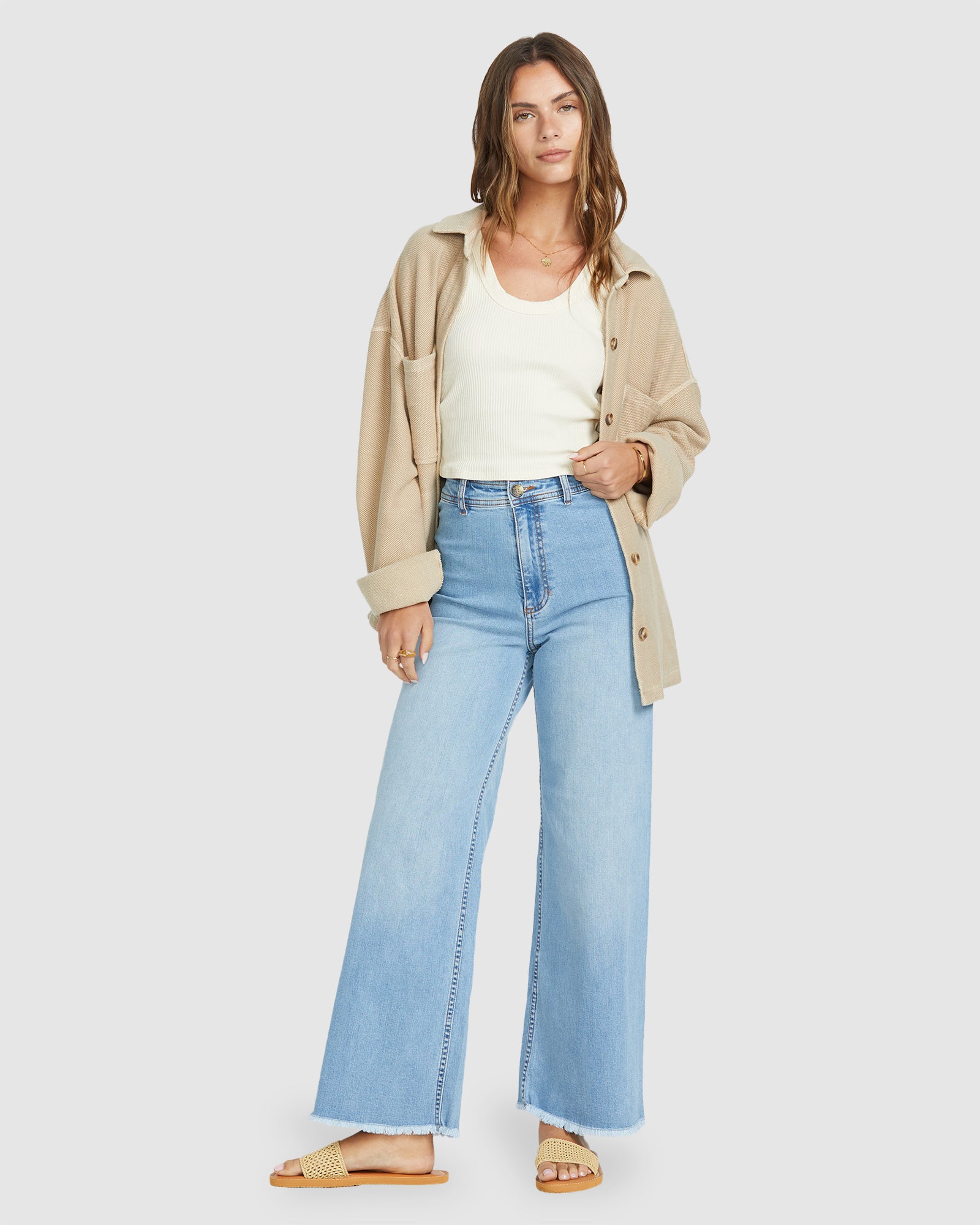 Womens Free Fall Denim Jeans