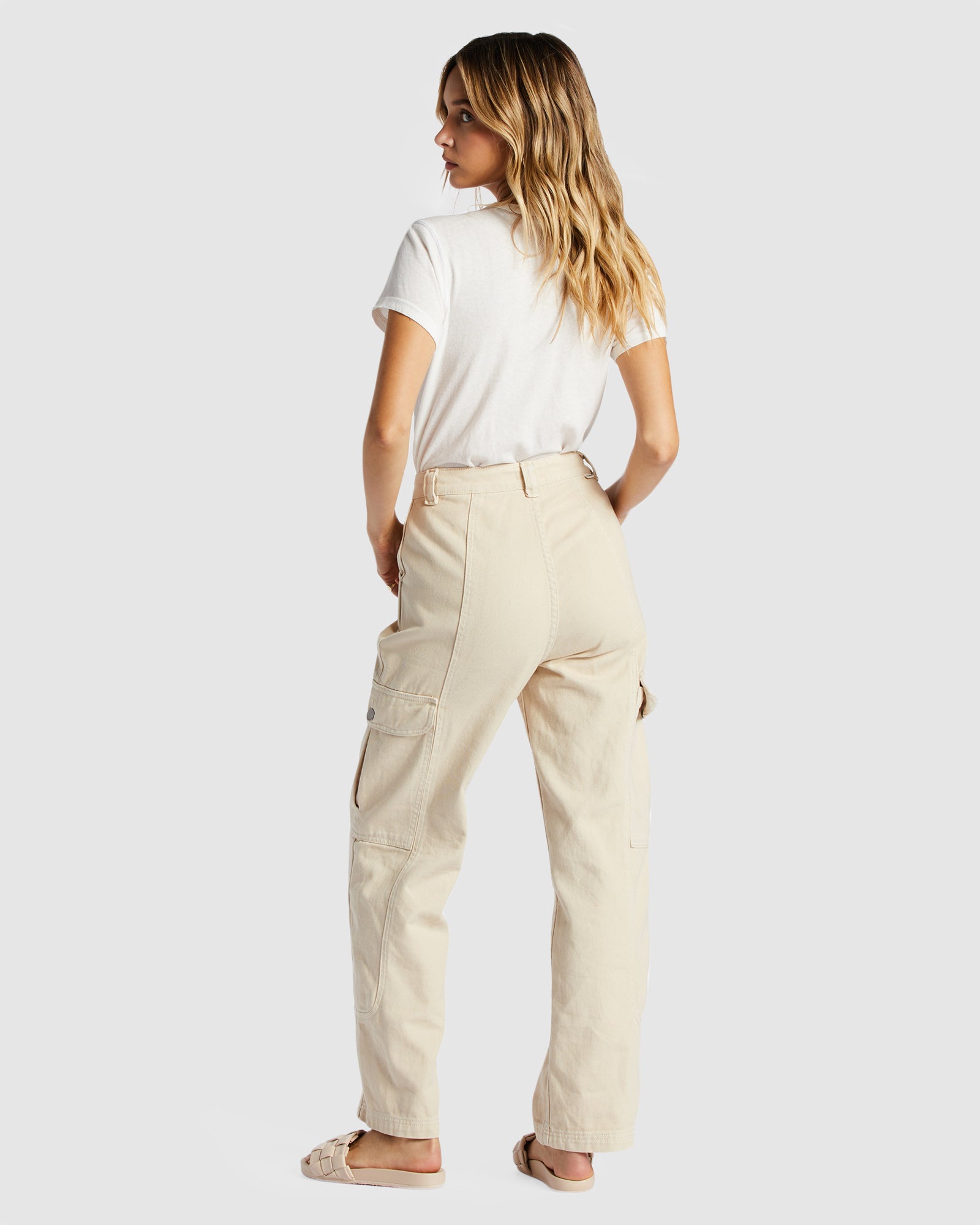 Womens Wall To Wall Denim Pants