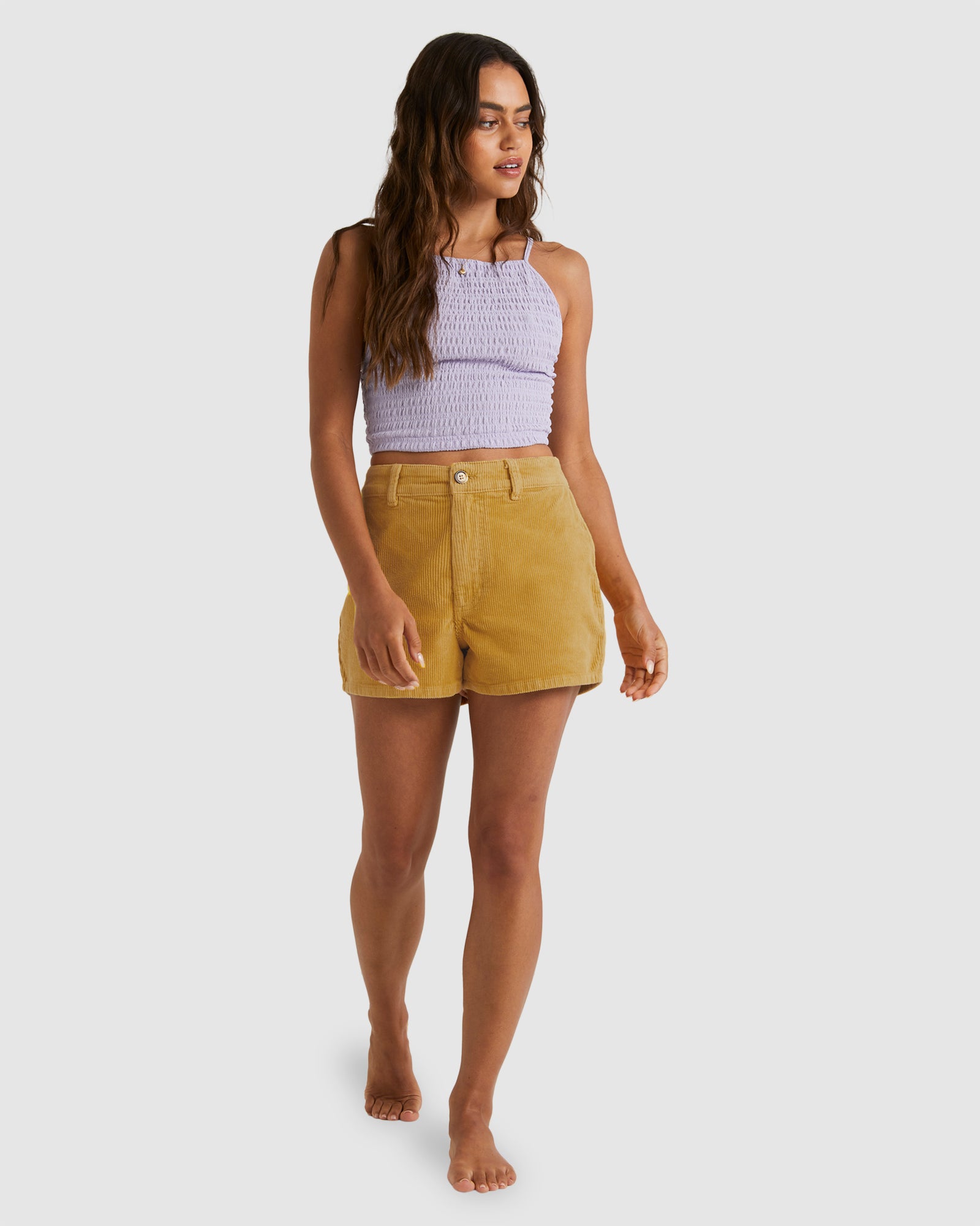 Womens Free Fall Corduroy Shorts