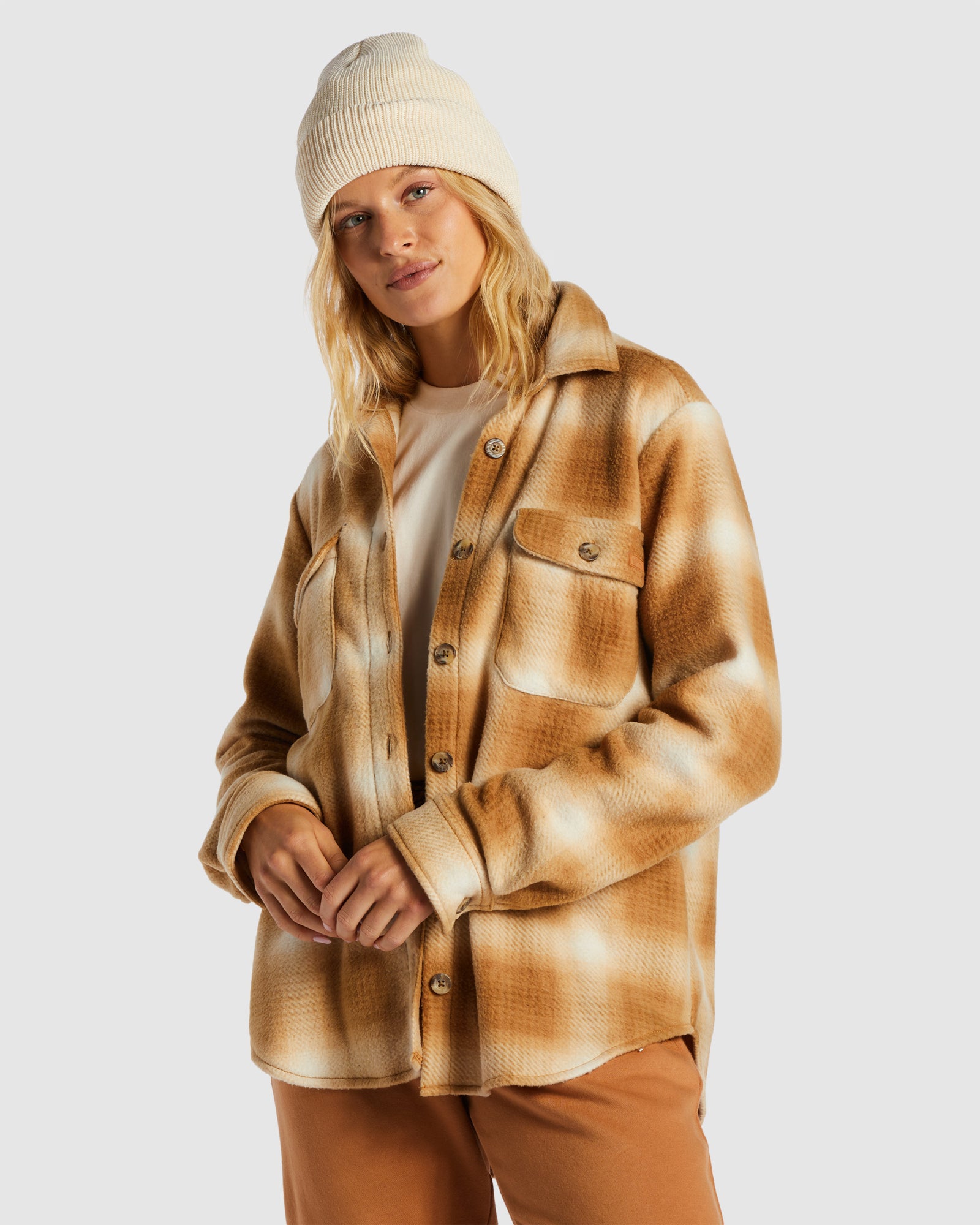 Womens Forge Fleece Shacket