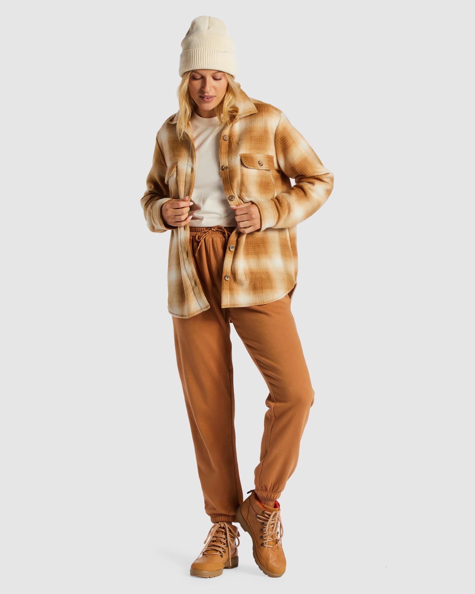 Womens Forge Fleece Shacket