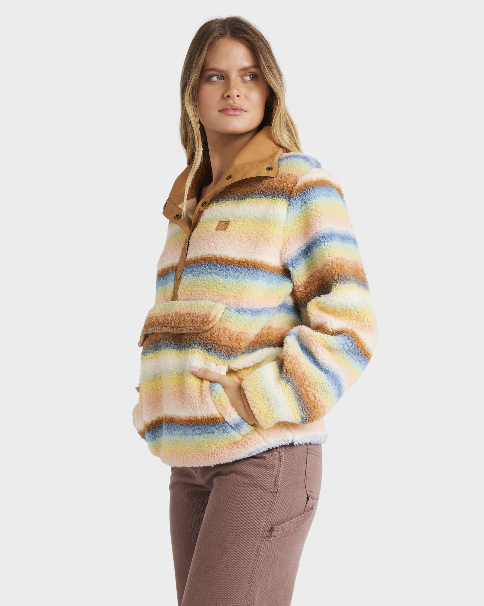 Womens Switchback Fleece Pullover