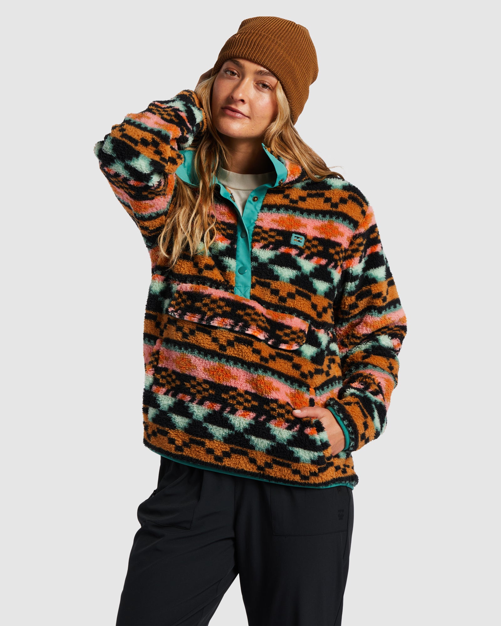 Womens Switchback Fleece Pullover