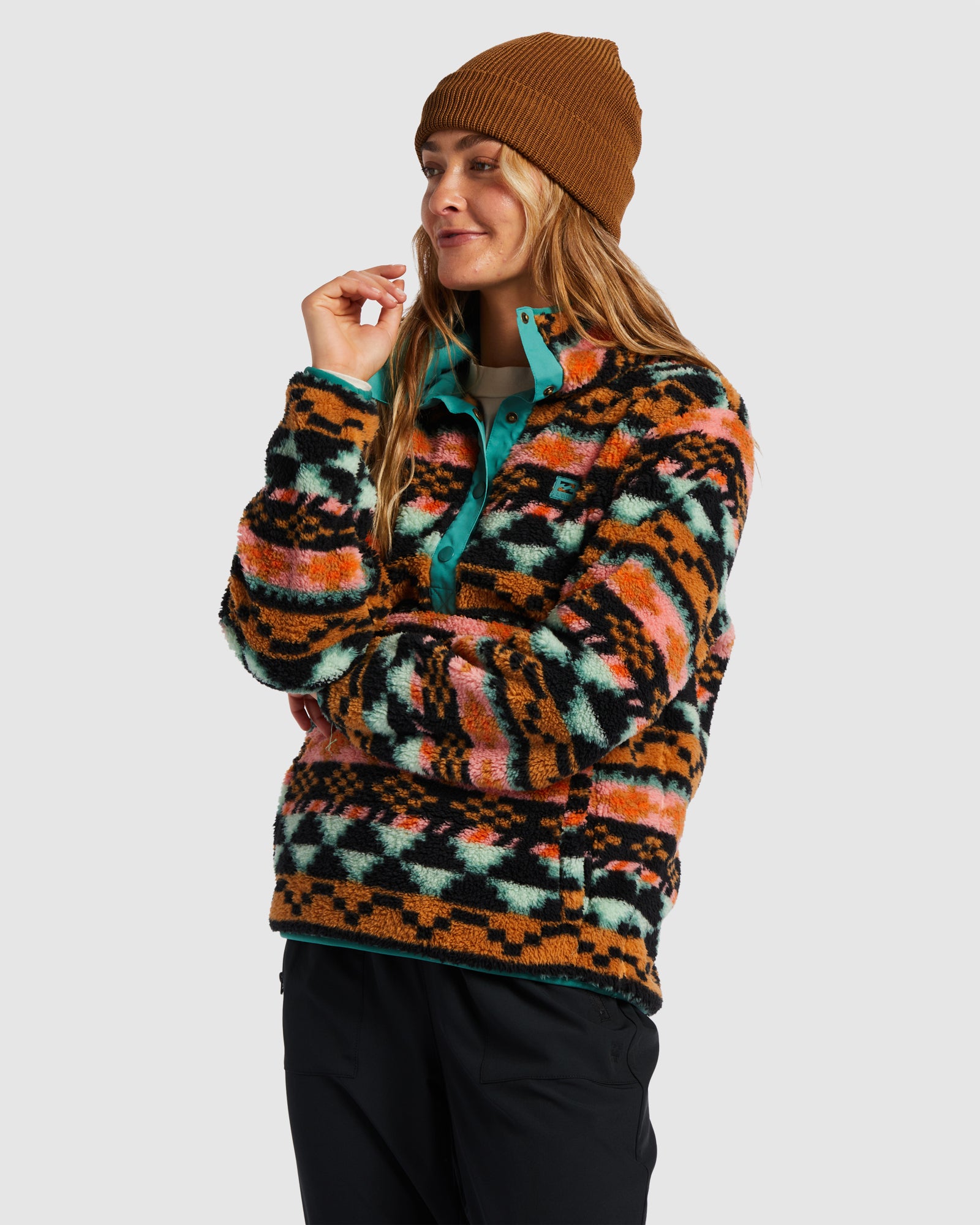 Womens Switchback Fleece Pullover