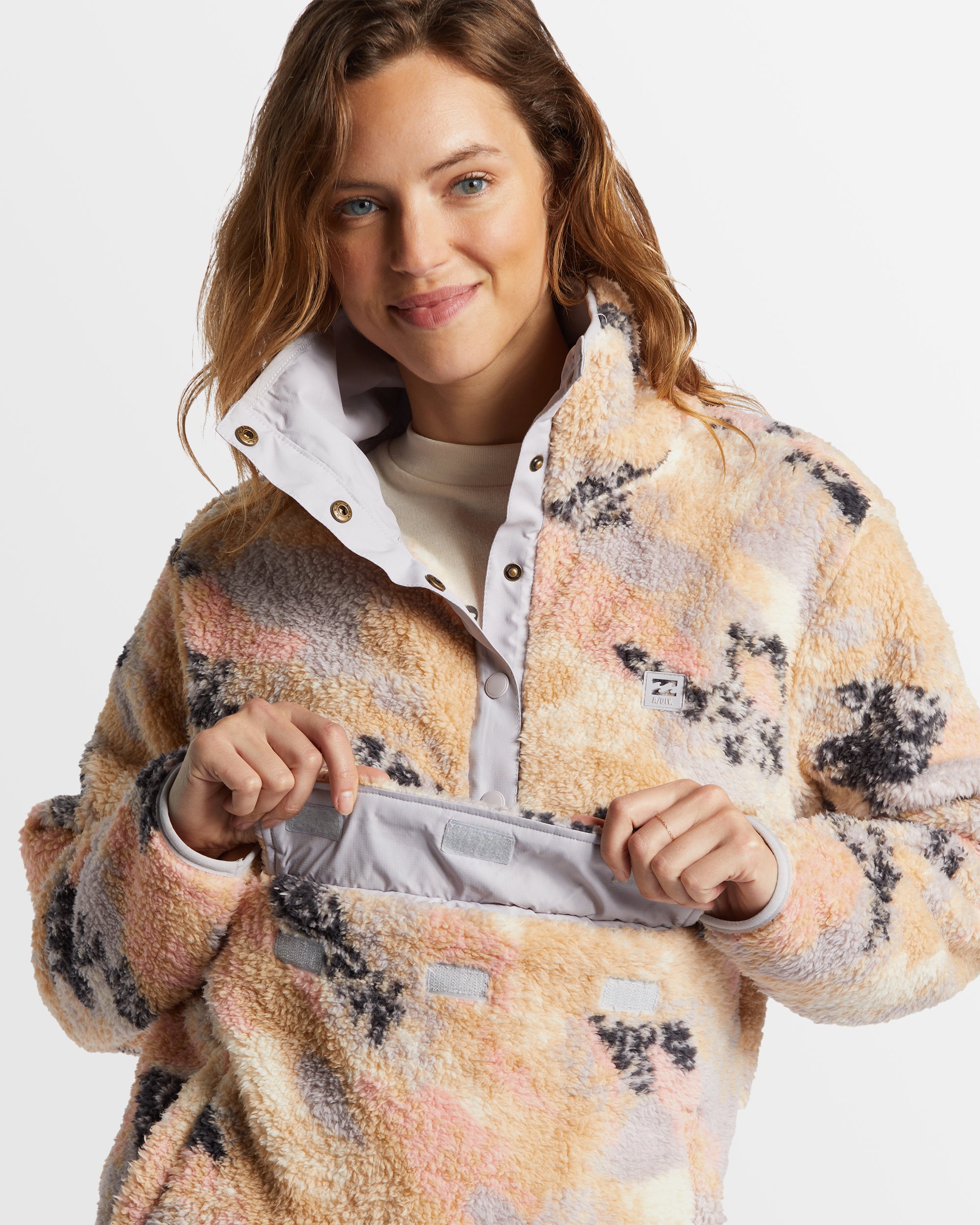 Womens Switchback Fleece Pullover