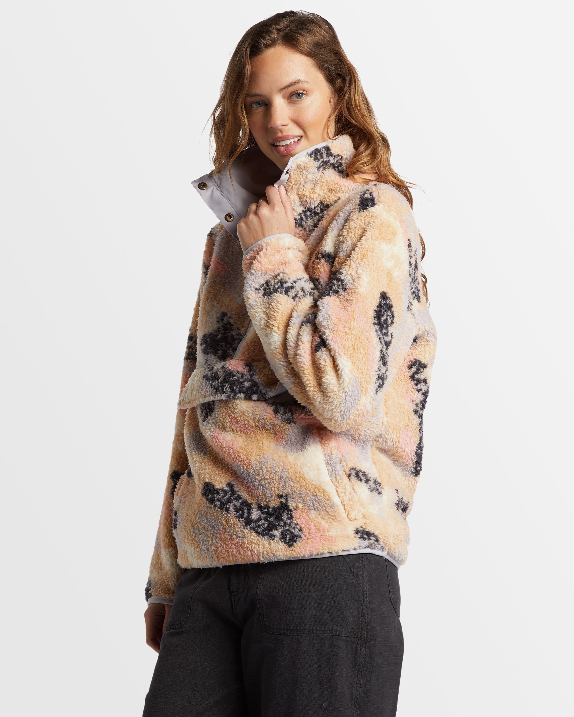 Womens Switchback Fleece Pullover