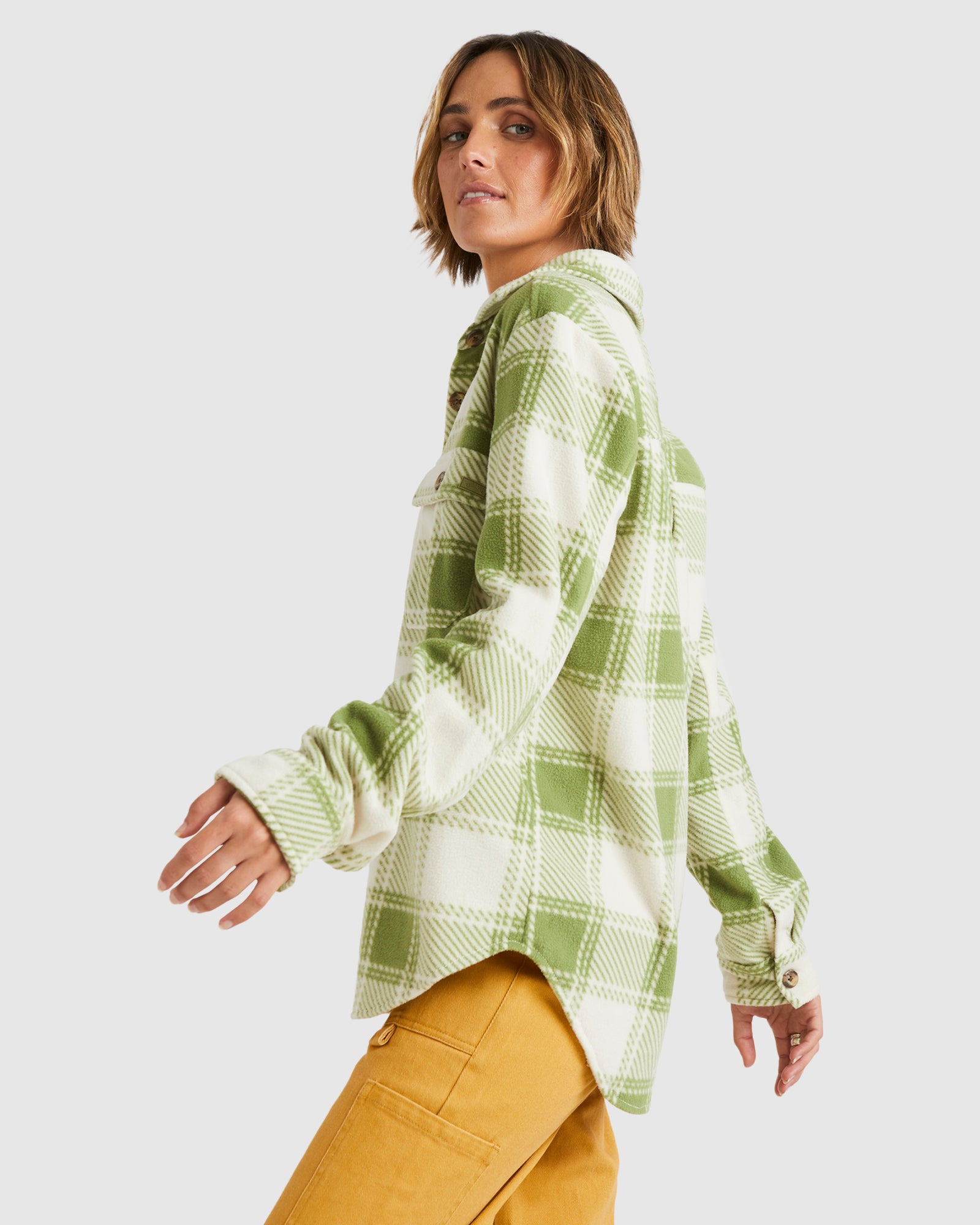 Womens Forge Fleece Shacket