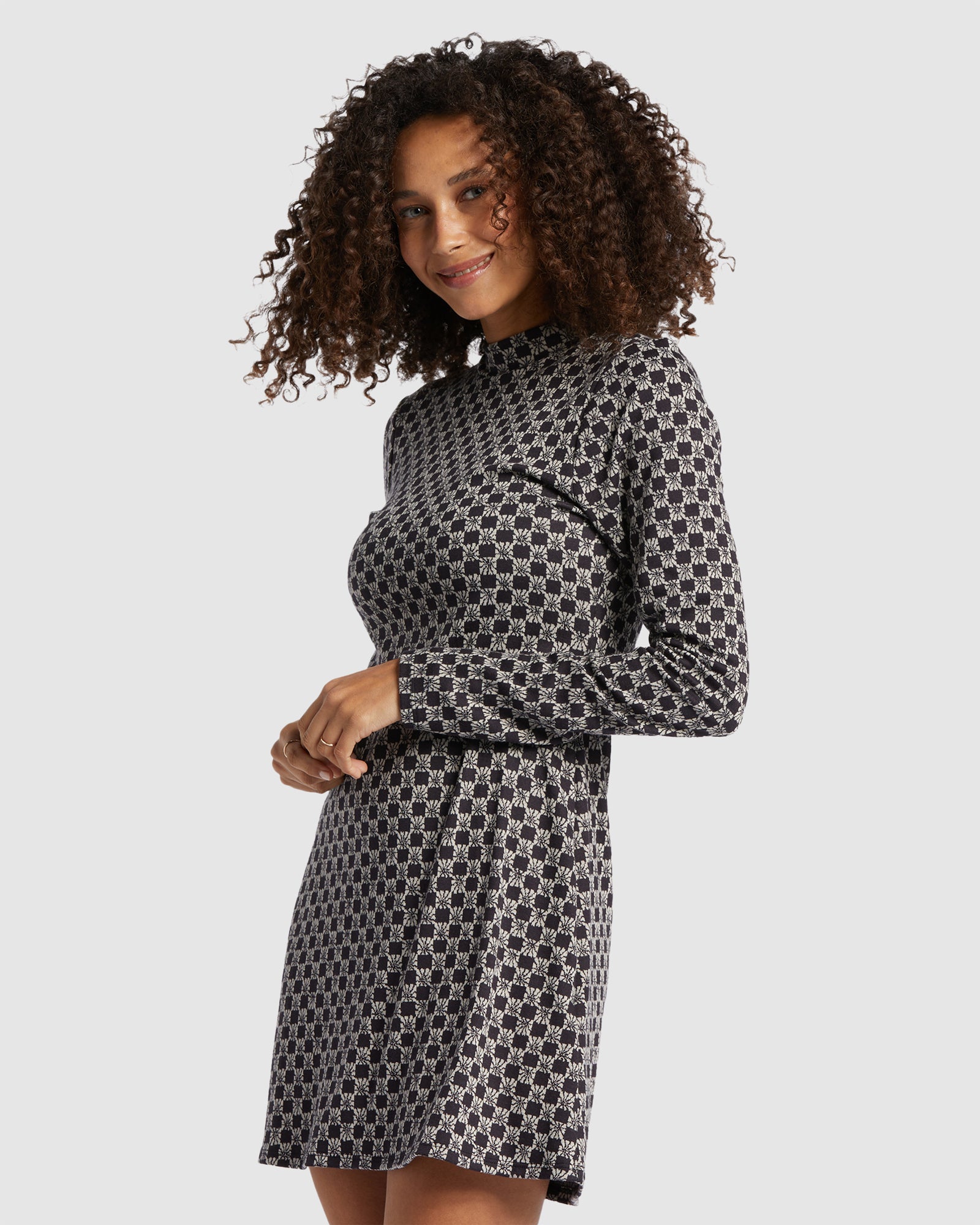 Womens Everleigh Mock Dress