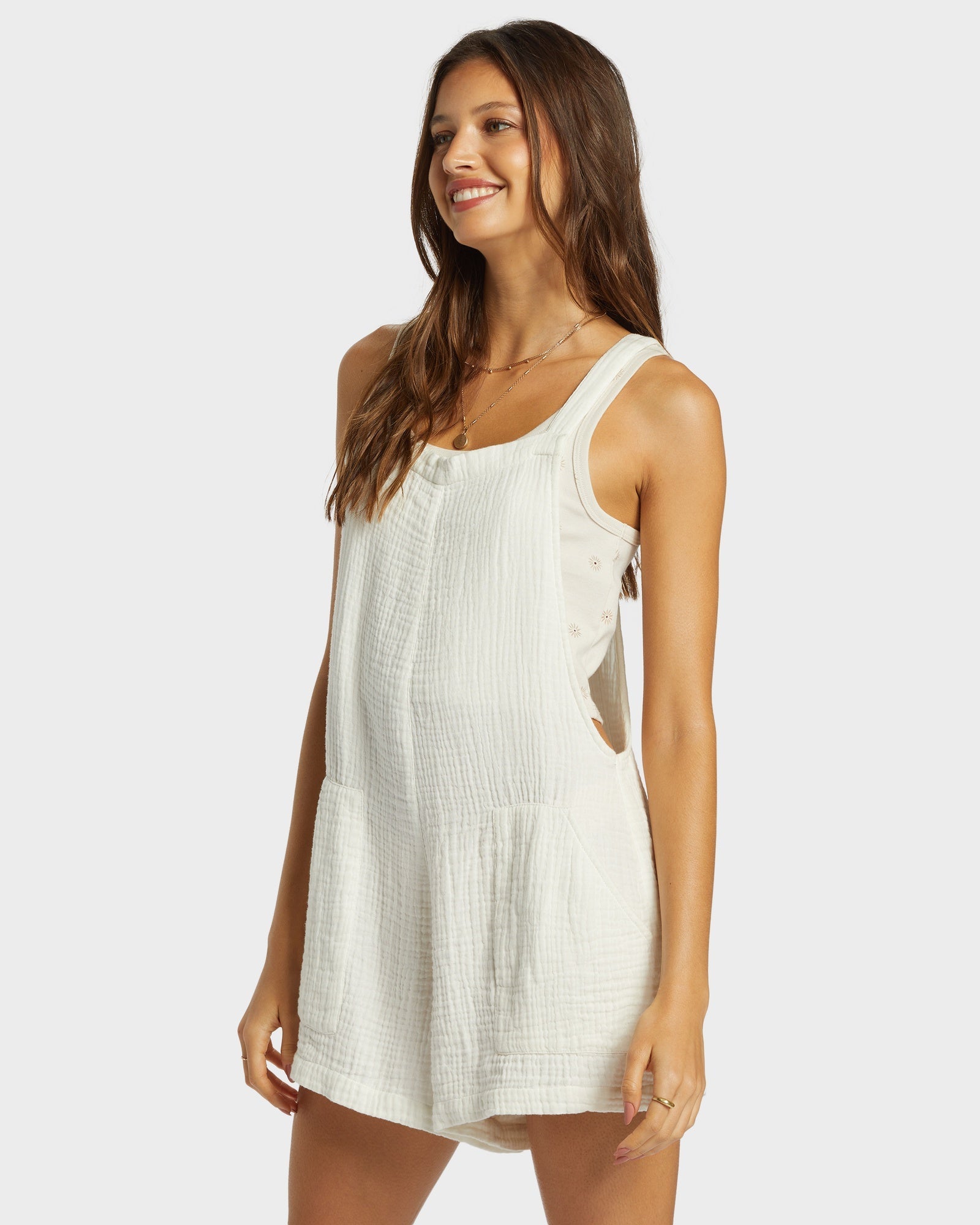 Womens Beach Crush Overalls