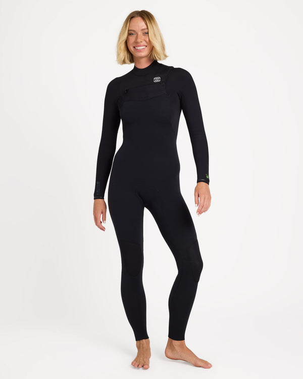Womens 3/2 mm Furnace Revo Chest Zip Steamer Wetsuit
