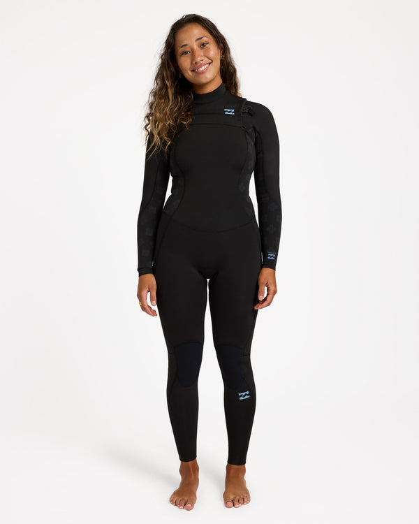Womens 3/2 mm Absolute Core Chest Zip Steamer Wetsuit