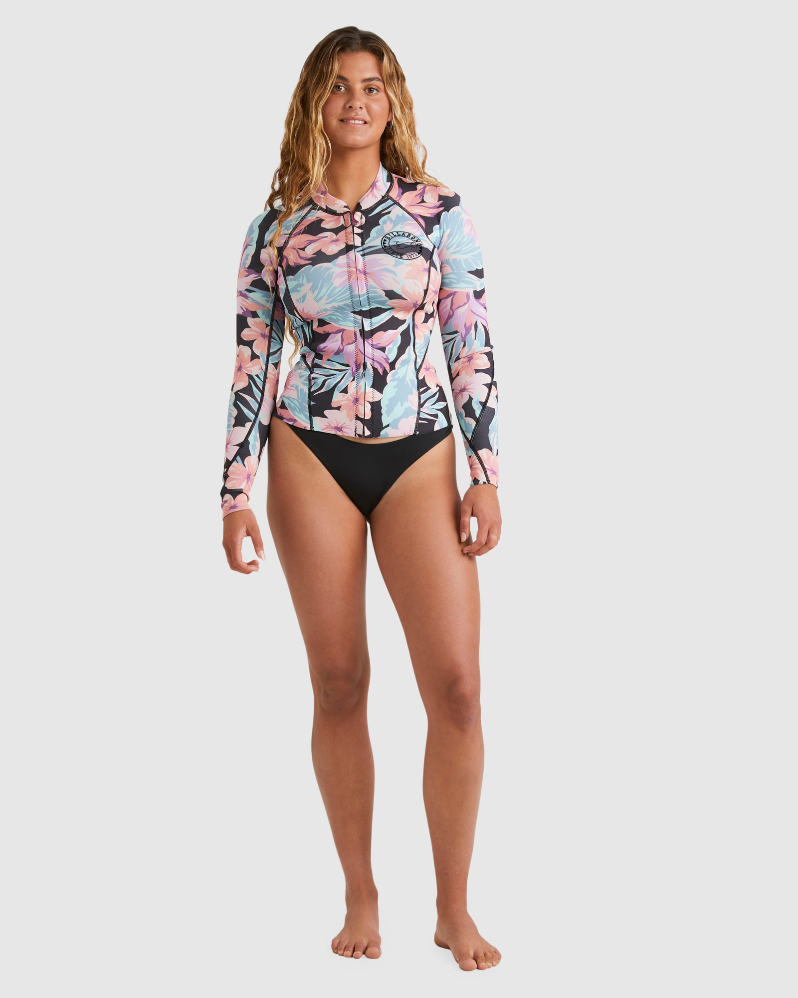 Womens 1/1mm Peeky Chest Zip Wetsuit