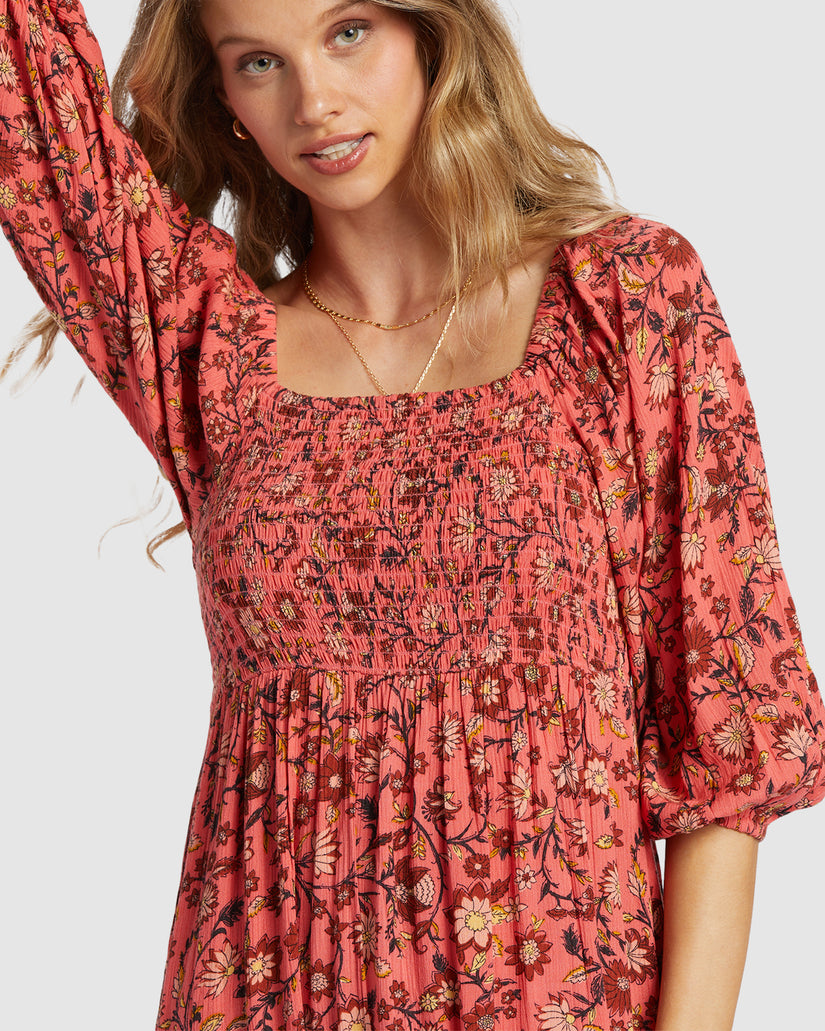 Womens Full Bloom Dress - HIBISCUS | Billabong AU