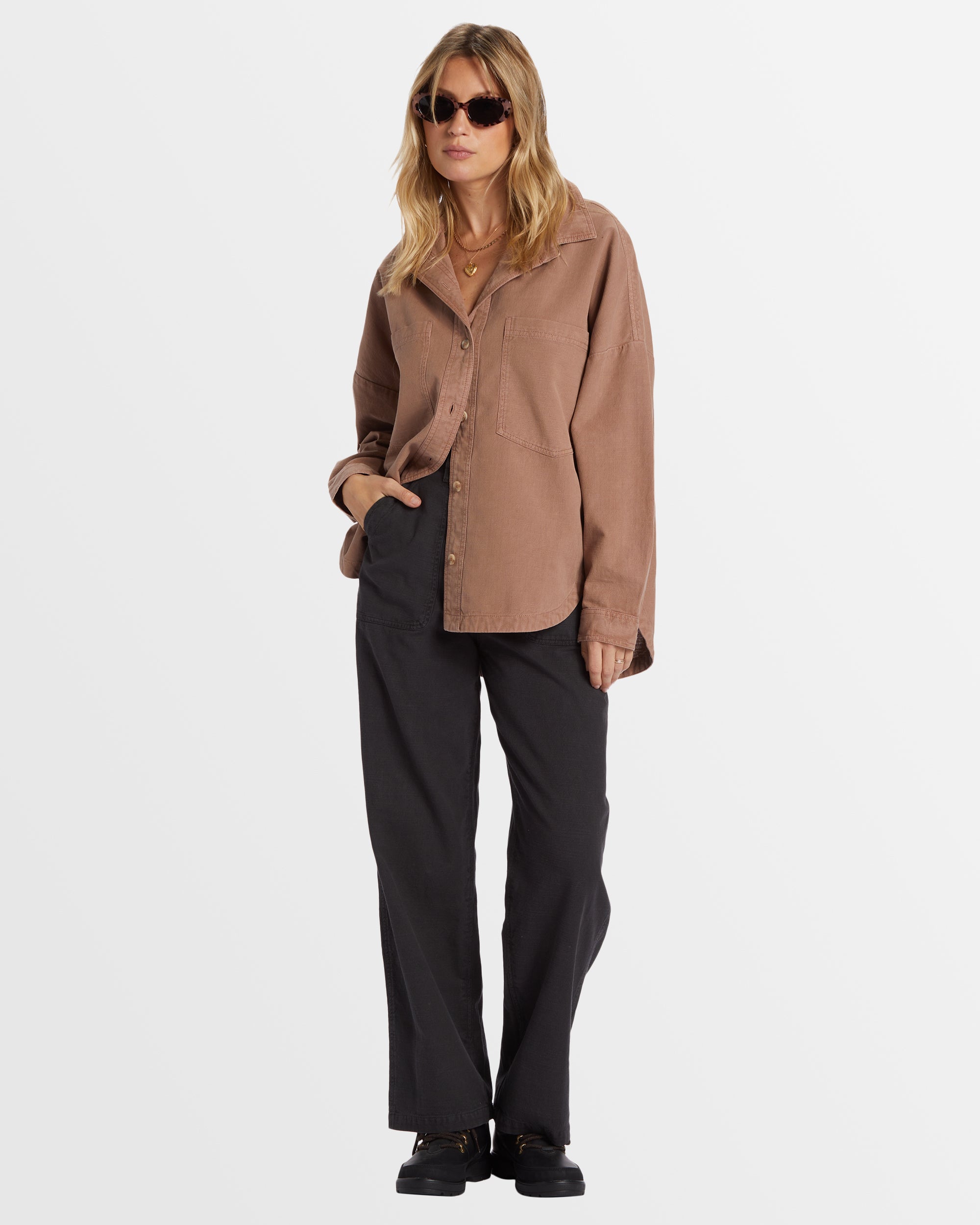 Womens Stoked On You Long Sleeve Shirt