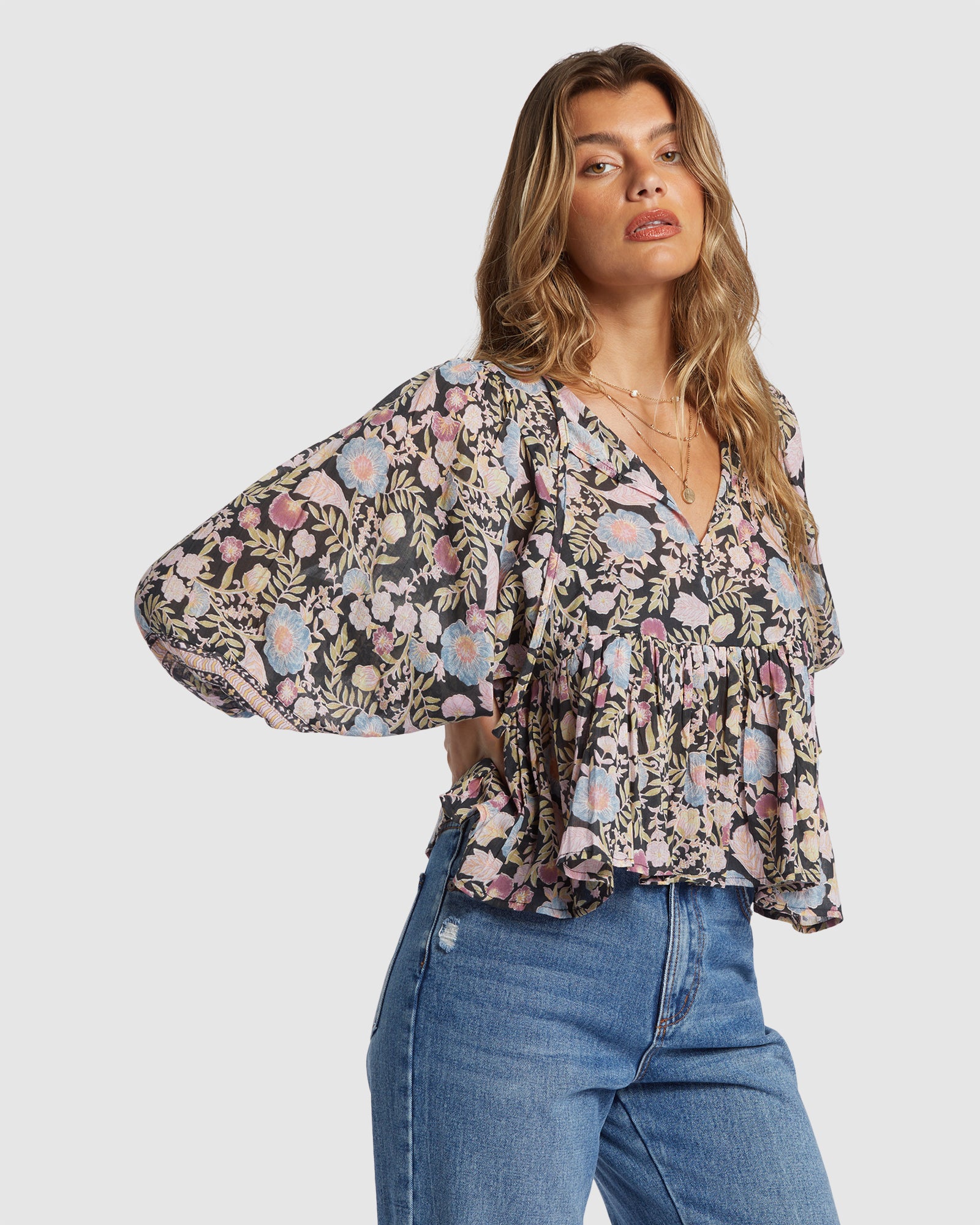 Womens Adore You Long Sleeve Shirt