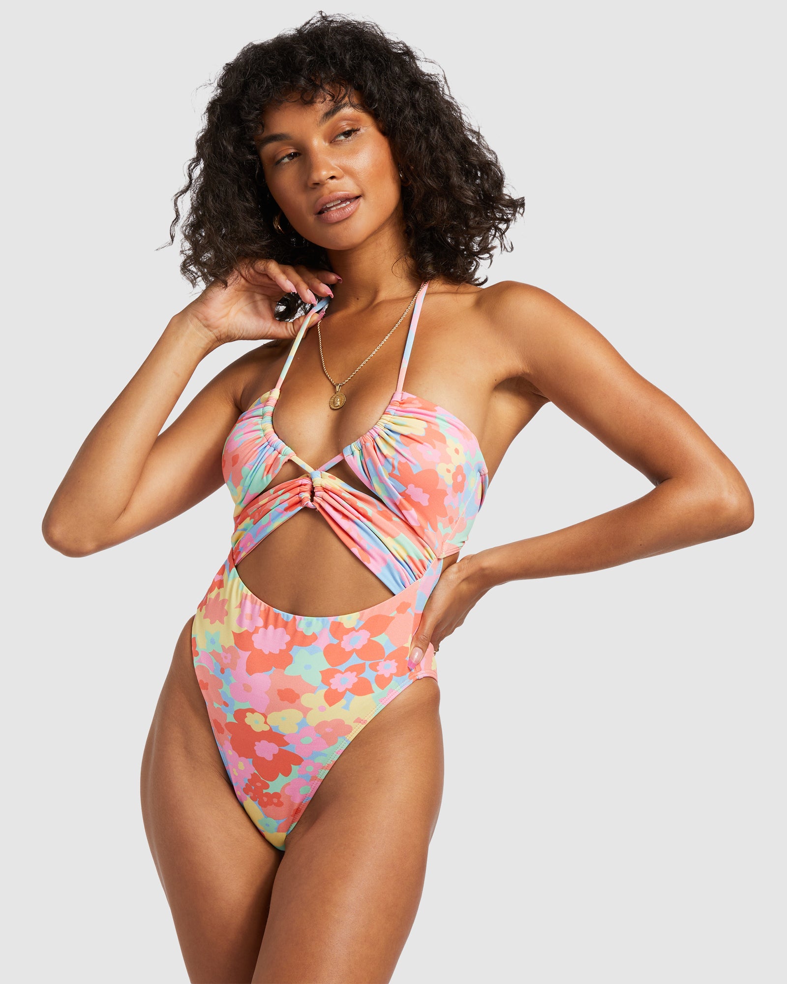 Womens Coast Is Clear One Piece