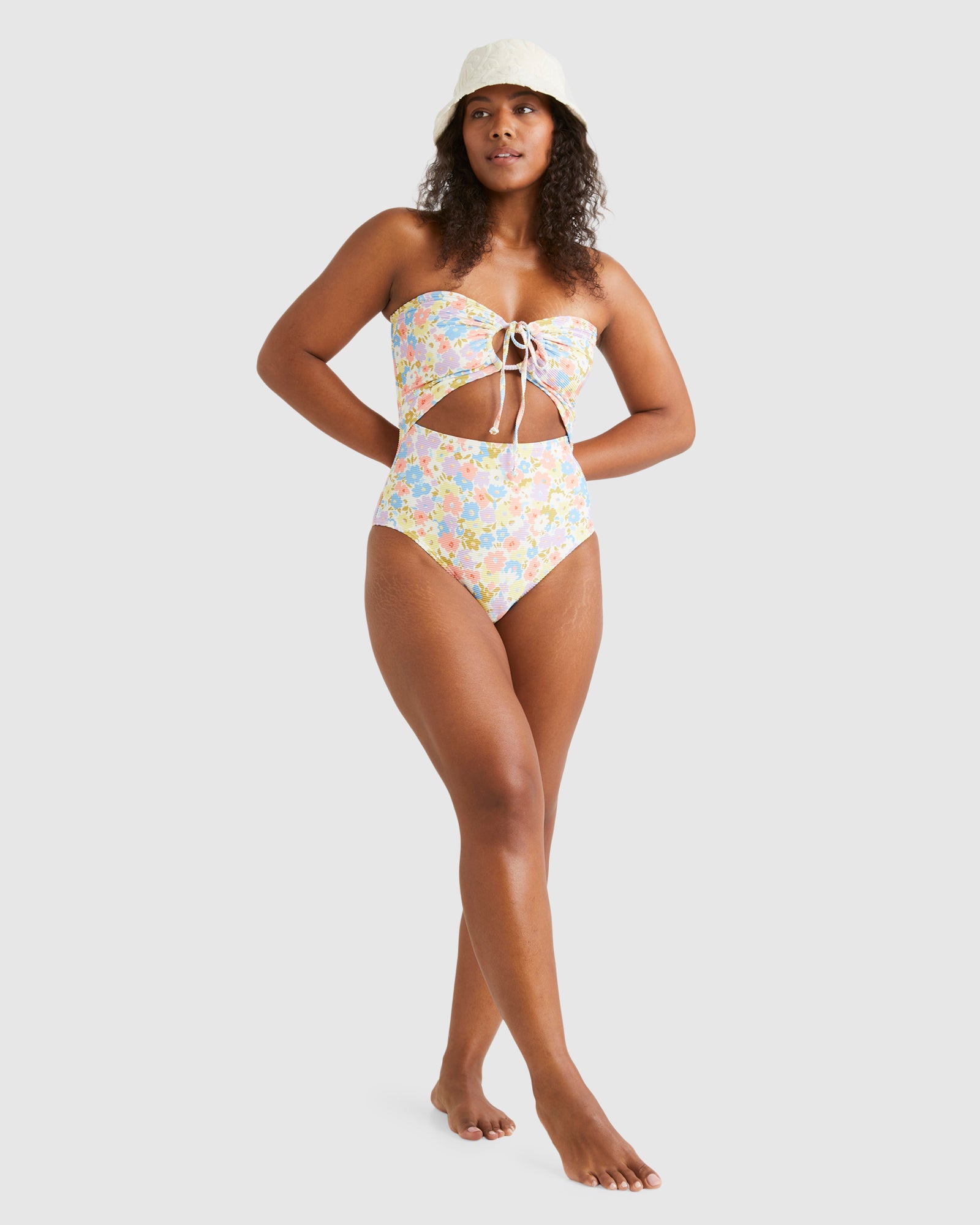 Womens Dream Chaser Tanlines One Piece Swimsuit