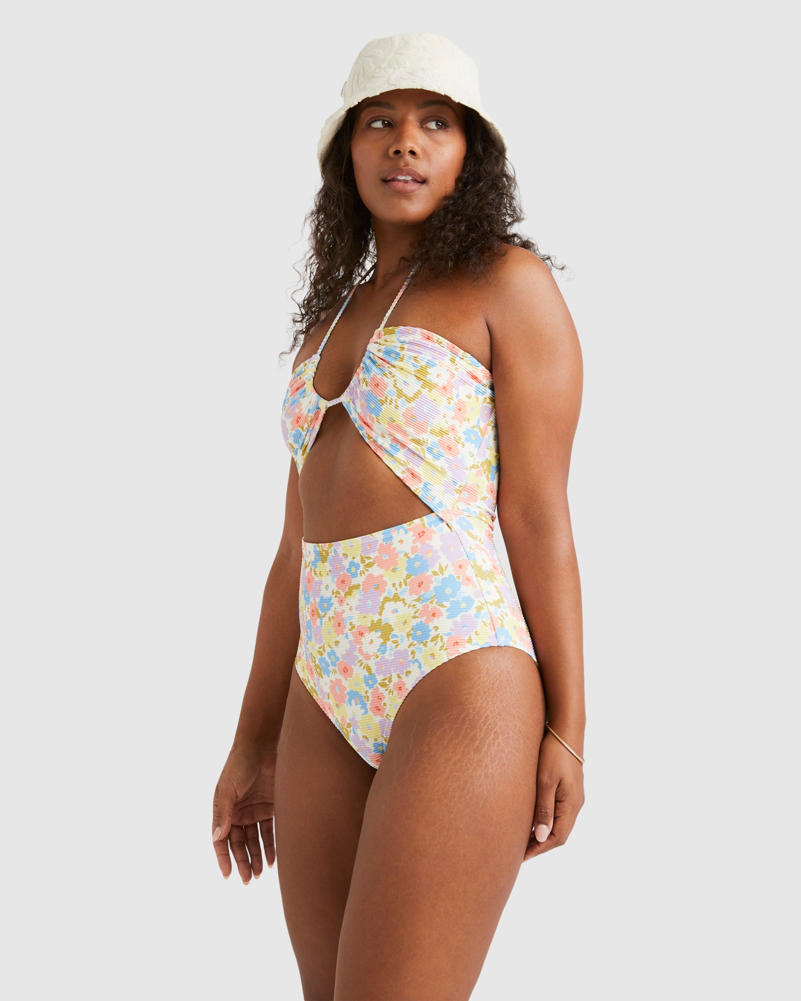 Womens Dream Chaser Tanlines One Piece Swimsuit