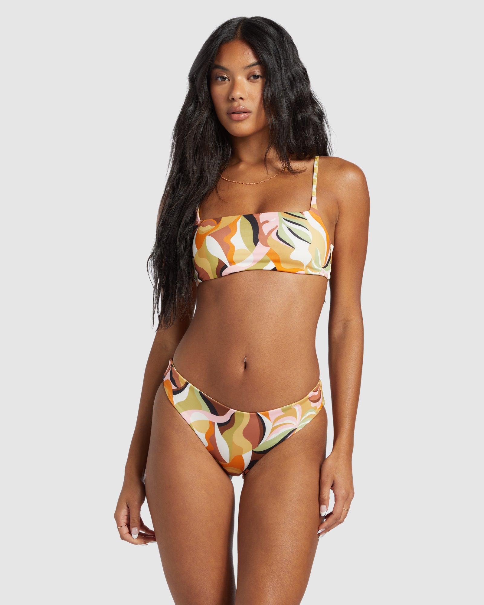 Womens Return To Paradise Reversible Lowrider Bikini Bottom