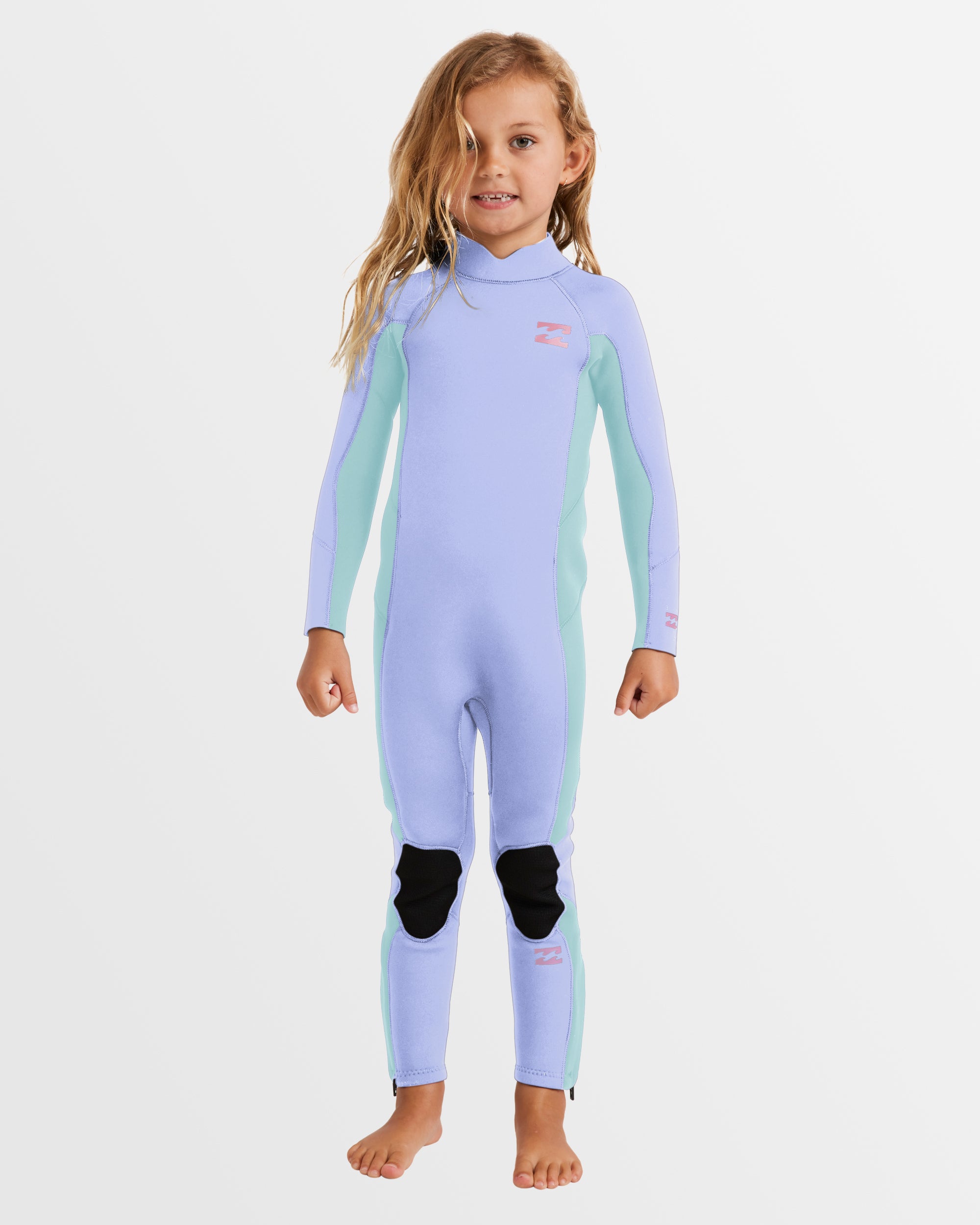 Girls 2-6 3/2mm Foil Back Zip Wetsuit