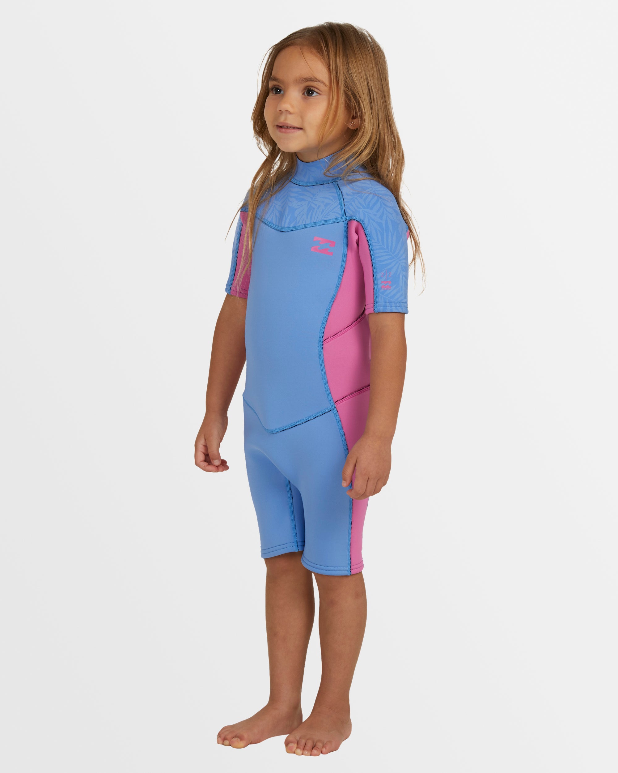 Girls 2-6 2/2mm Synergy Back Zip Springsuit
