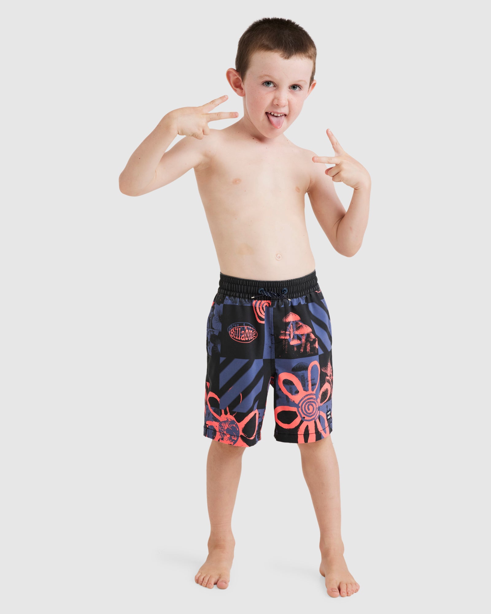 Boys 2-7 Sundays Layback Boardshorts