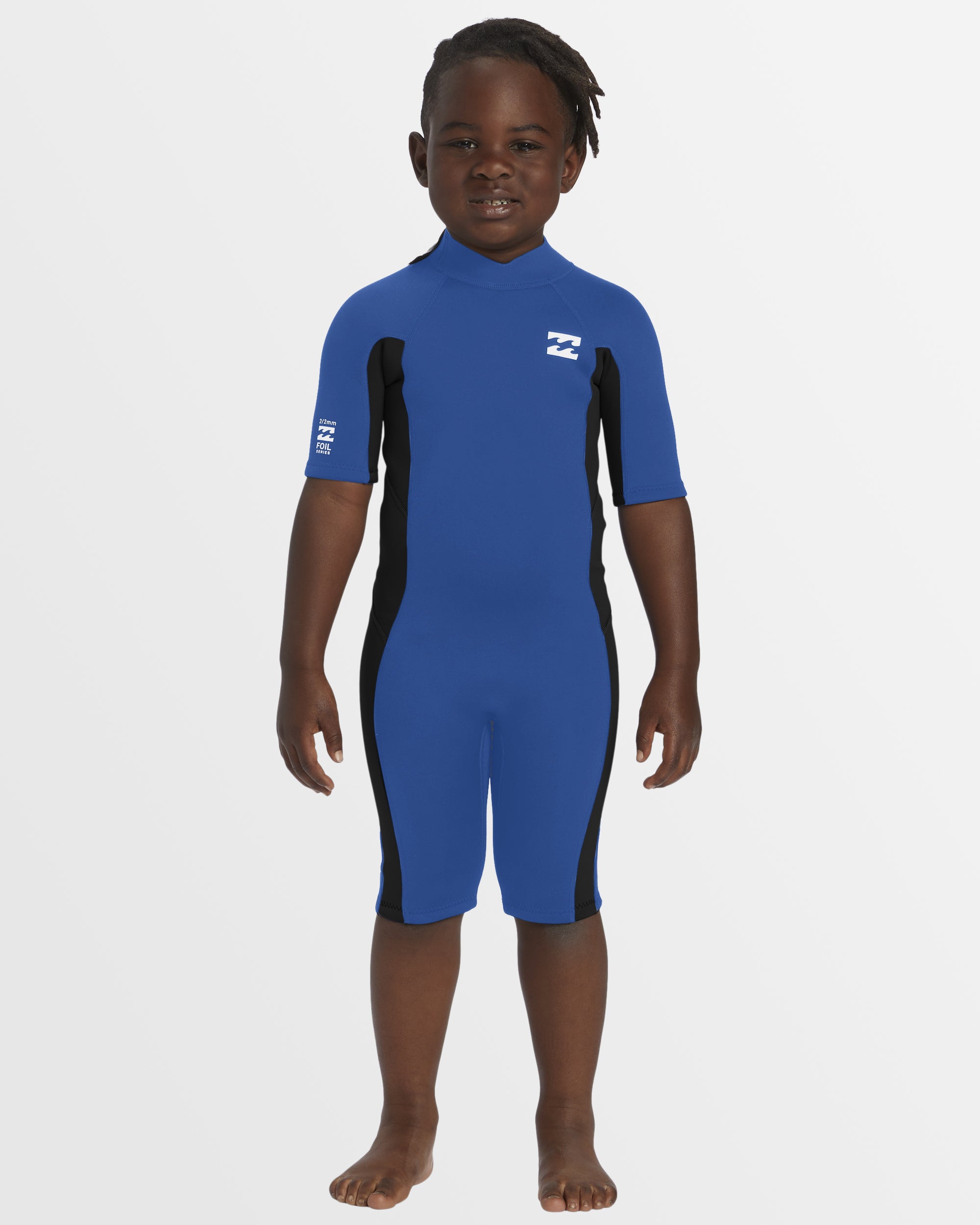 Boys 2-6 2/2mm Foil Back Zip Springsuit
