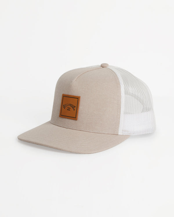 Mens Stacked Trucker Cap
