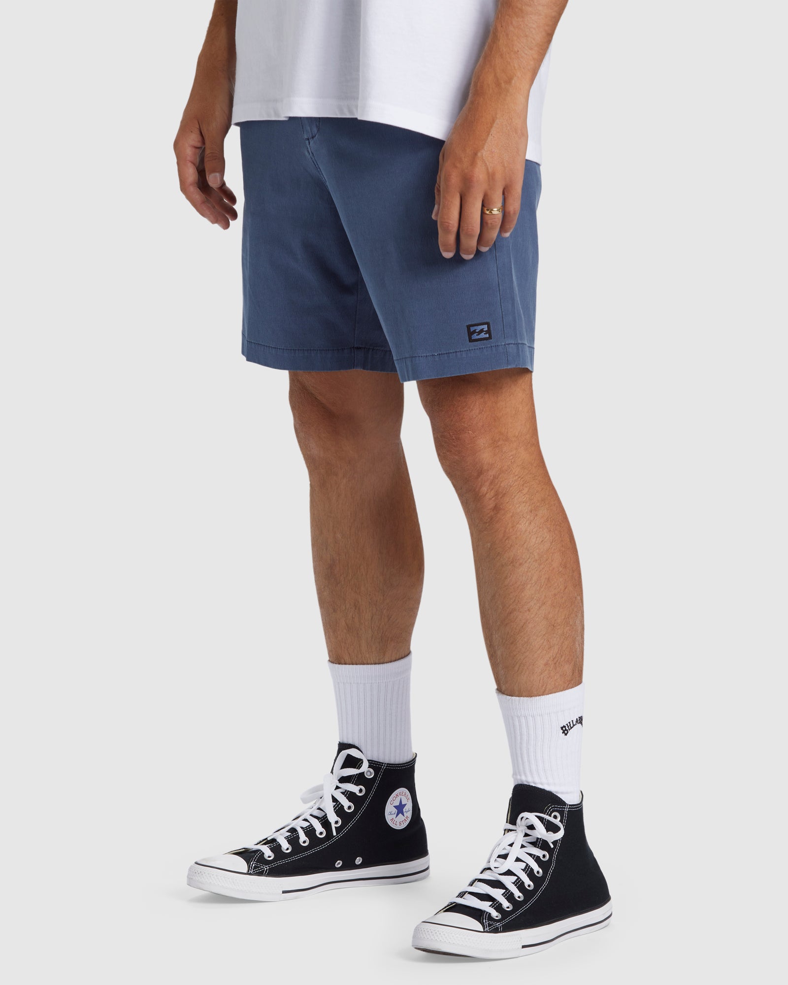 Mens Crossfire Wave Washed 18" Hybrid Shorts