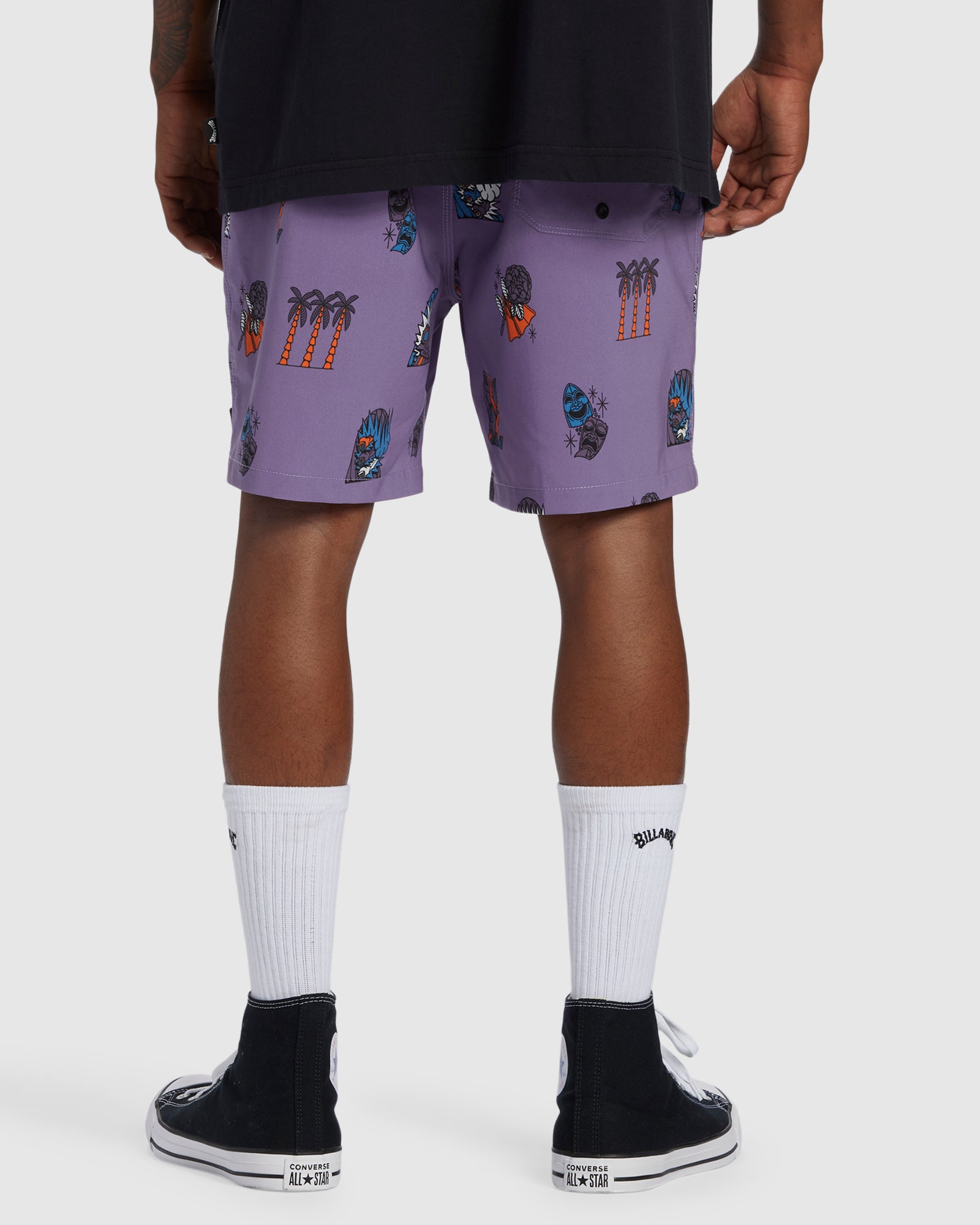 Mens Turn The Tide Layback Boardshorts