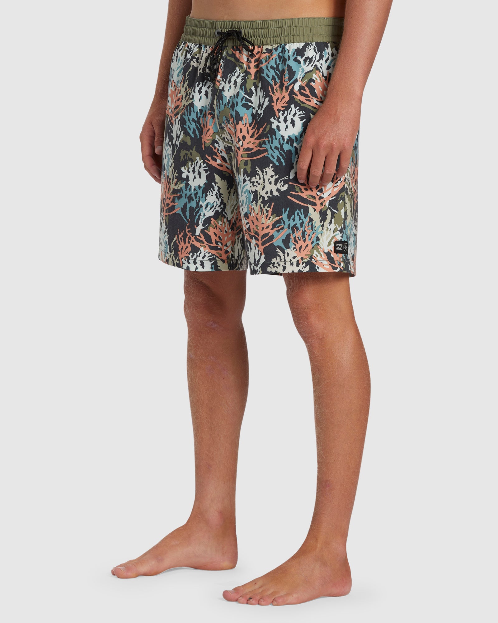 Mens Coral Garden Layback Boardshorts