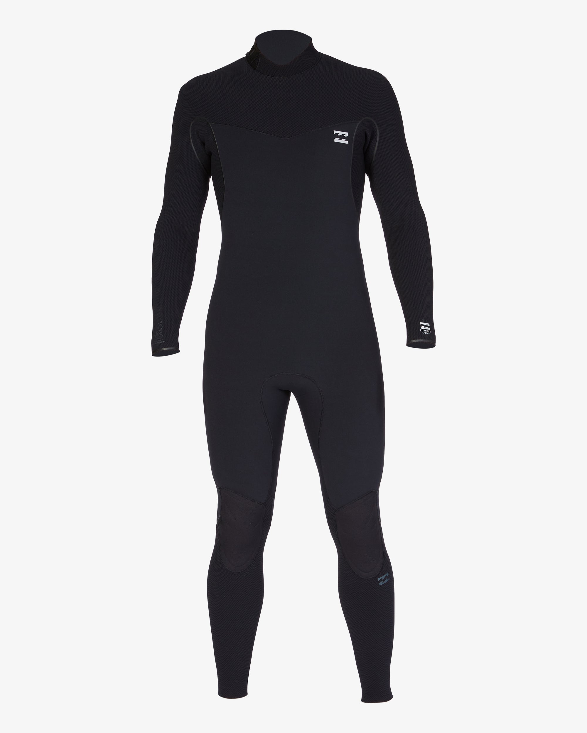 Mens 3/2mm Furnace Comp Back Zip Steamer Wetsuit