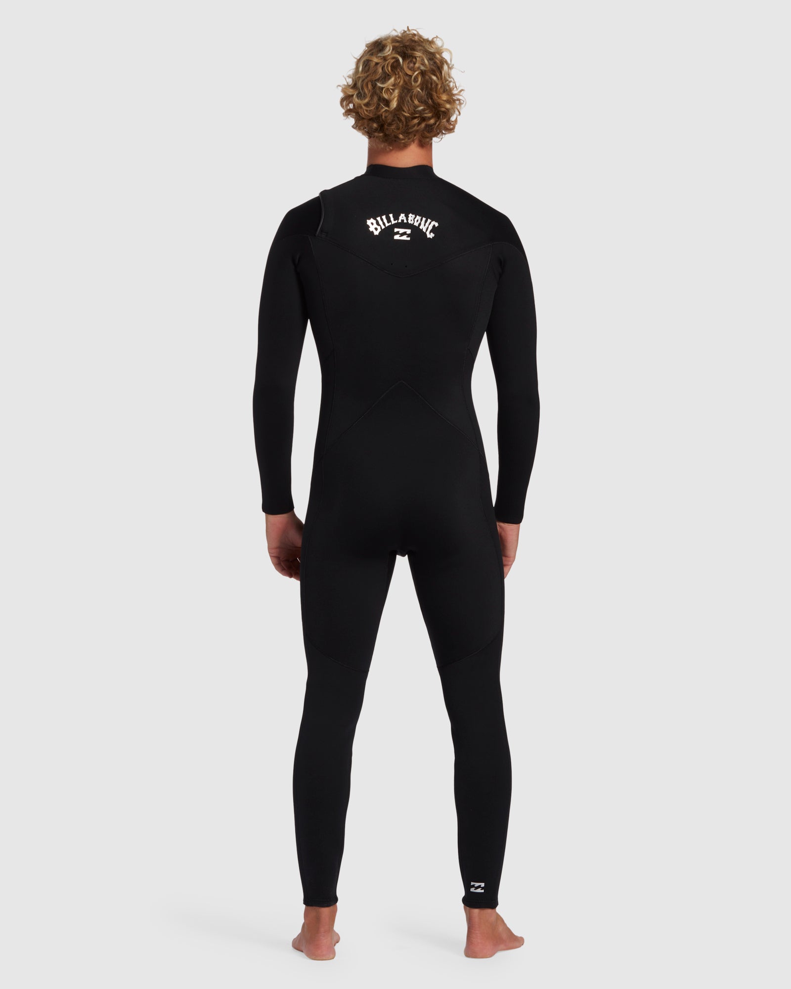 Mens 3/2 Foil Chest Zip Wetsuit