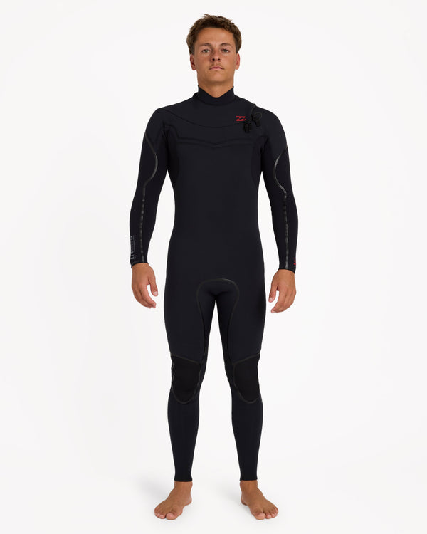 Mens 3/2 mm Absolute Ultra Chest Zip Steamer Wetsuit