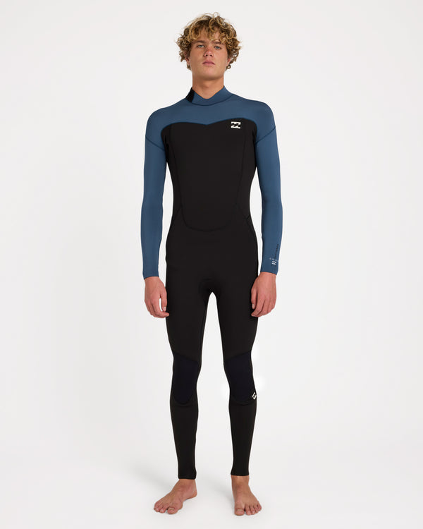 Mens 3/2 mm Absolute Core GBS Back Zip Steamer Wetsuit