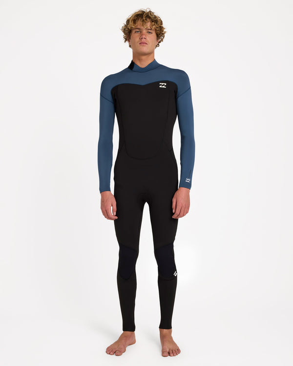 Mens 3/2 mm Absolute Core Back Zip Steamer Wetsuit