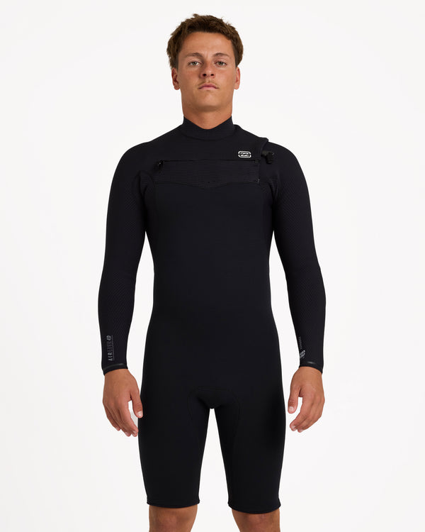 Mens 2/2 mm Furnace Revo Chest Zip Long Sleeve Springsuit