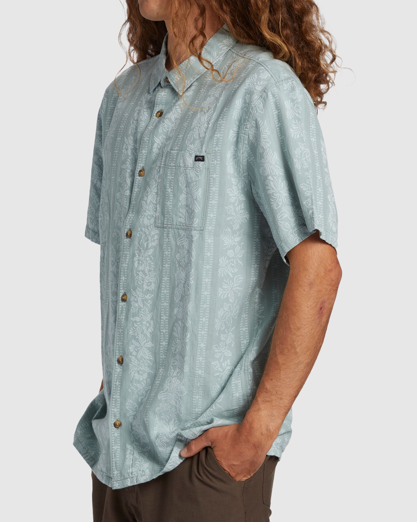 Mens Sundays Jacquard Shirt
