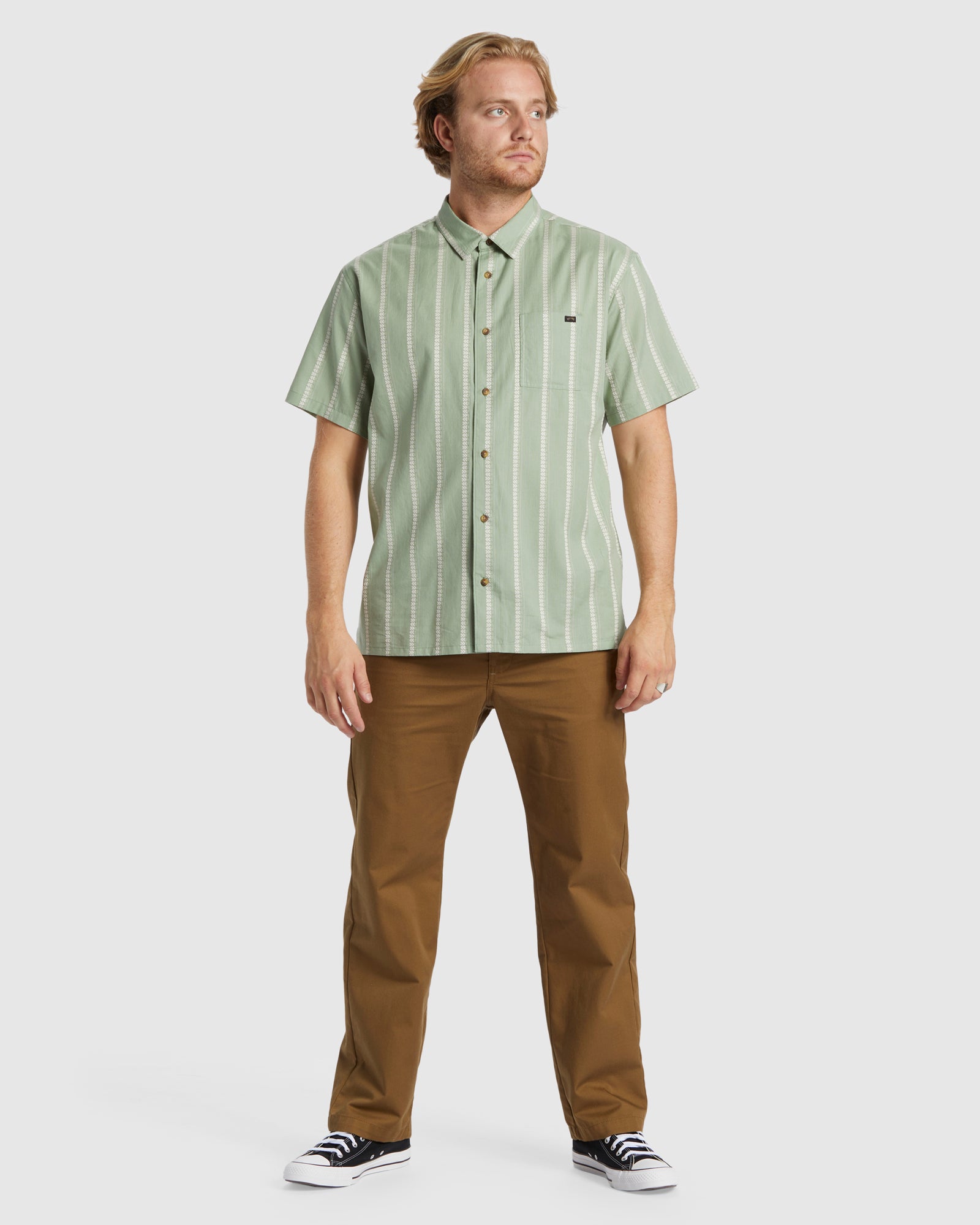 Mens Sundays Jacquard Shirt